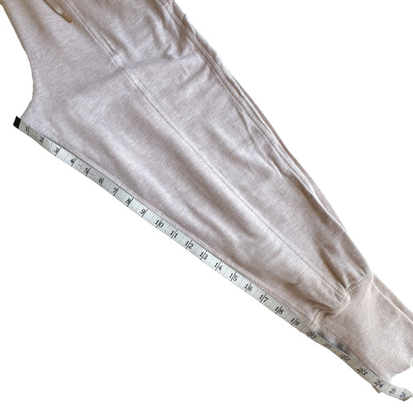 Lululemon Heathered Cashew Still Chill Jogger Pants Womens Pull On Size 2 - Picture 11 of 11